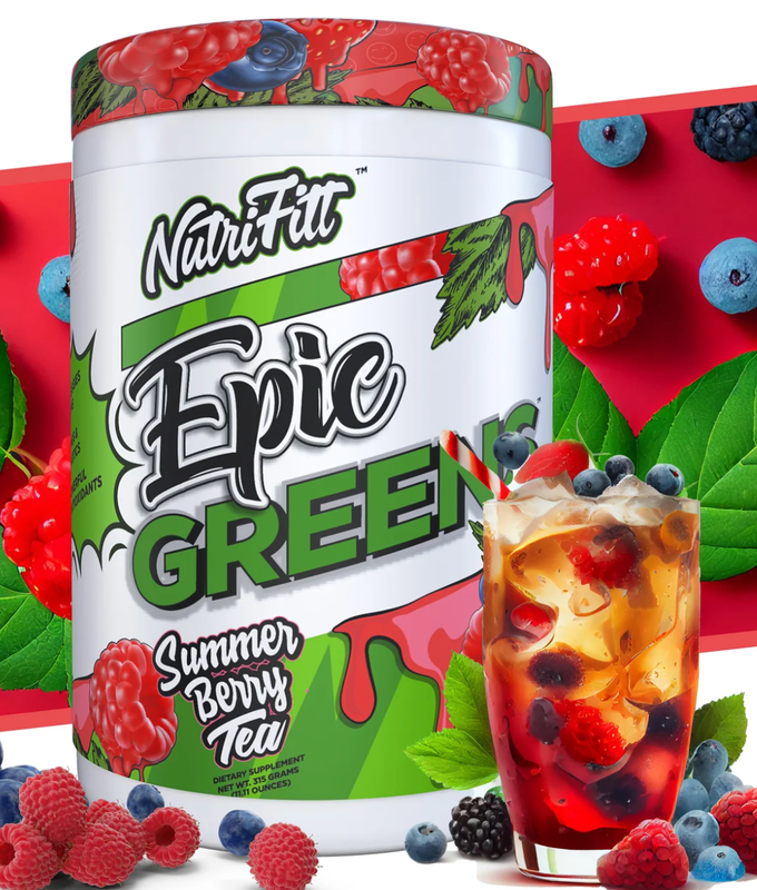 Nutrifitt Epic Greens Summer Berry Tea