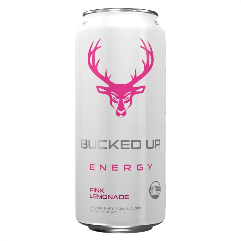 Bucked Up Energy Pink Lemonade