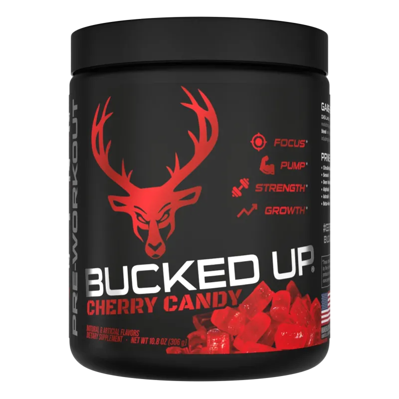 Bucked Up Energy Cherry Candy