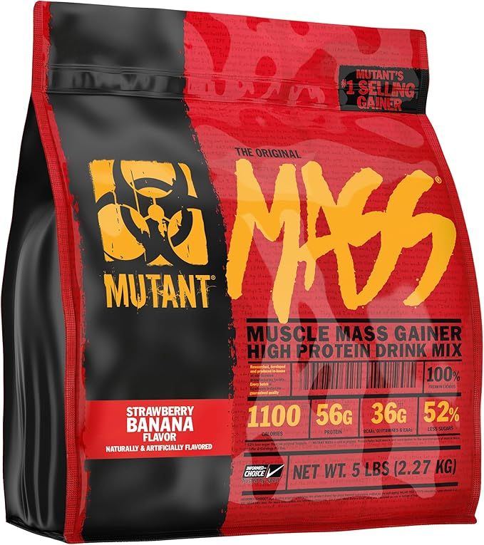Mutant Mass Strawberry Banana