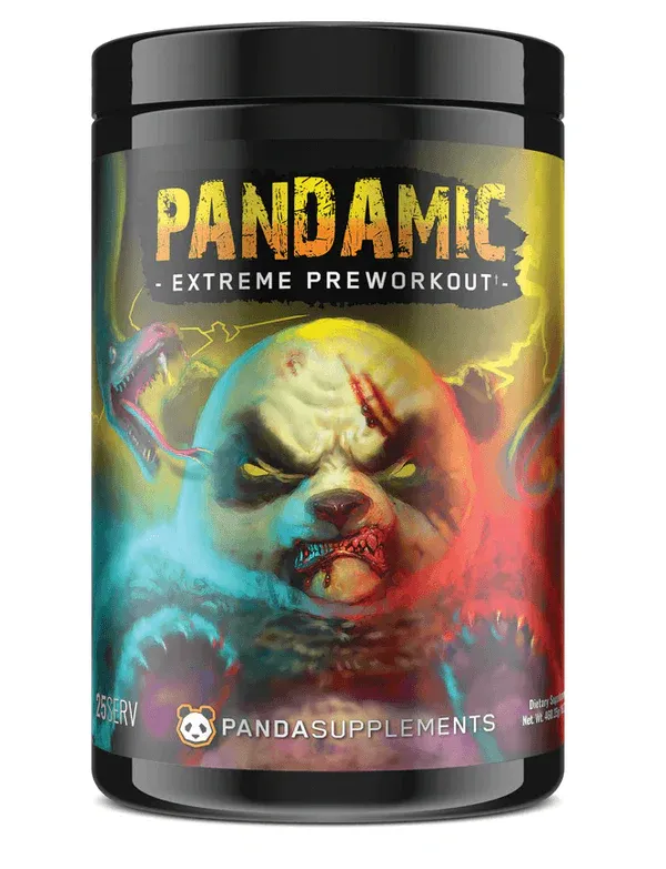 Panda Supplements Pre Workout Peach Gummy Ring