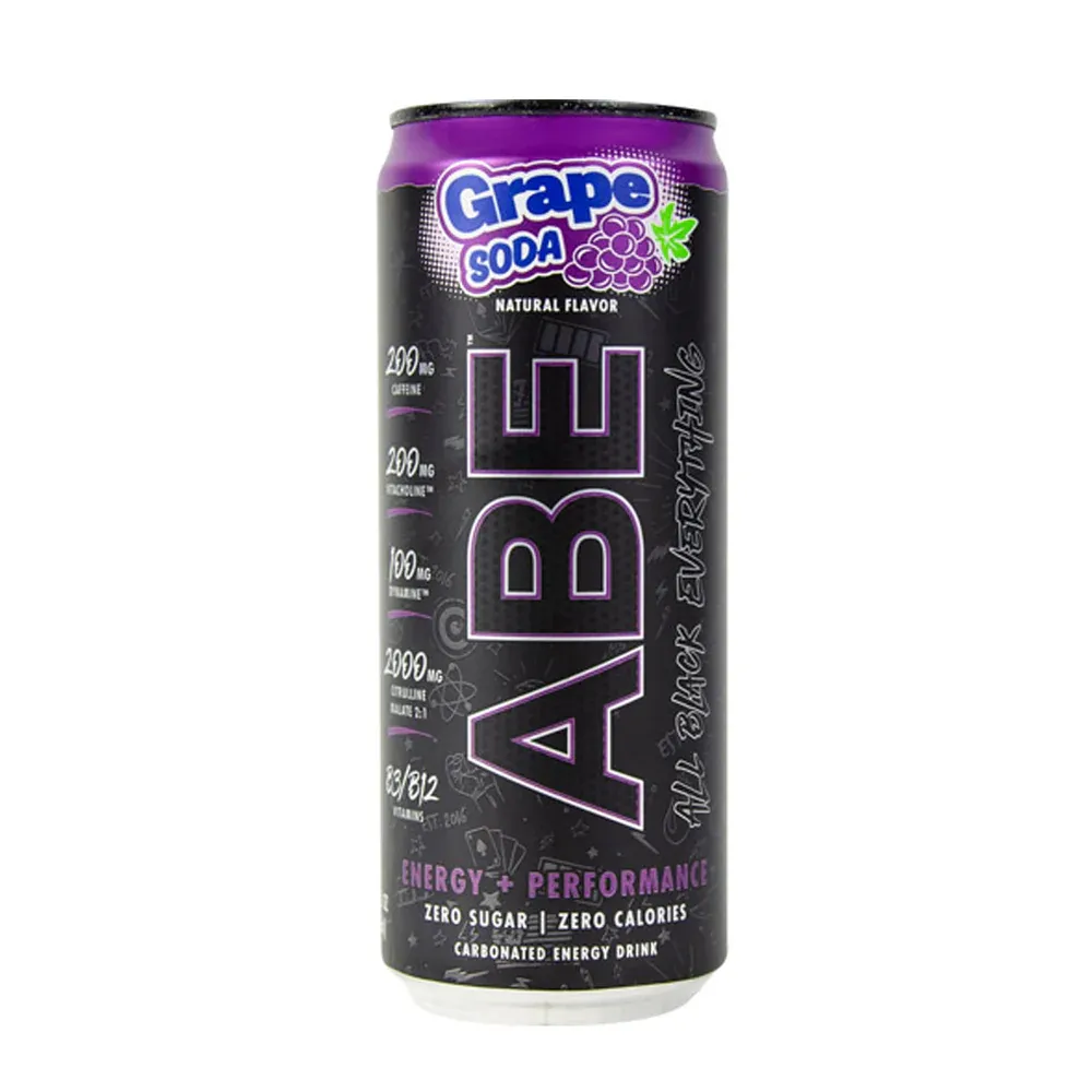 ABE Energy Grape Soda