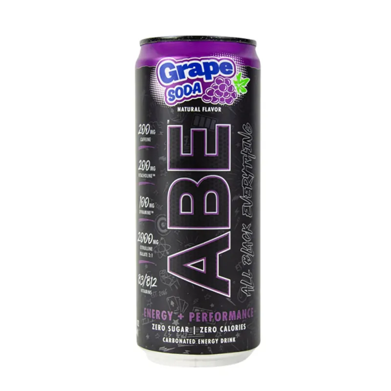 ABE Energy Grape Soda
