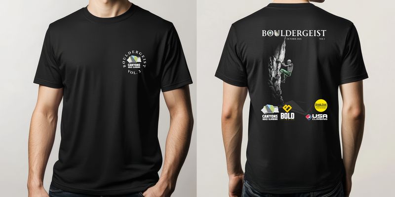 Bouldergeist Vol. 3 Official Comp Shirt