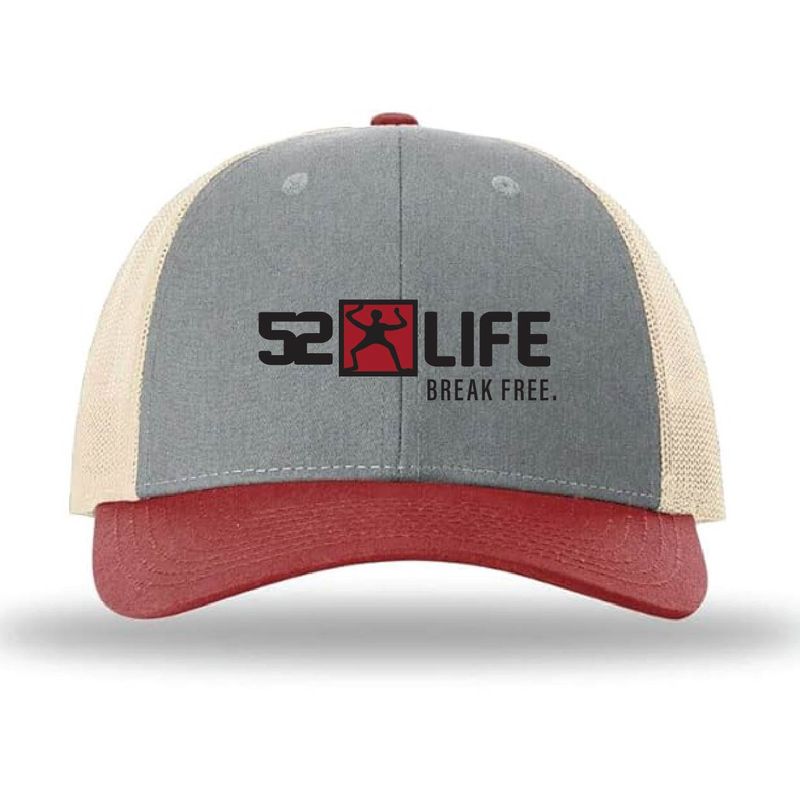 52 Life Brand Hat, Richardson 115, Cool hat, Awesome hat, Best fitting hat, Most comfortable hat, Break Free, Moss Green hat, Motivation hat, Live Life, bad ass hat, Birthday gift, Father&#39;s day Gift, fathers day gift, gift