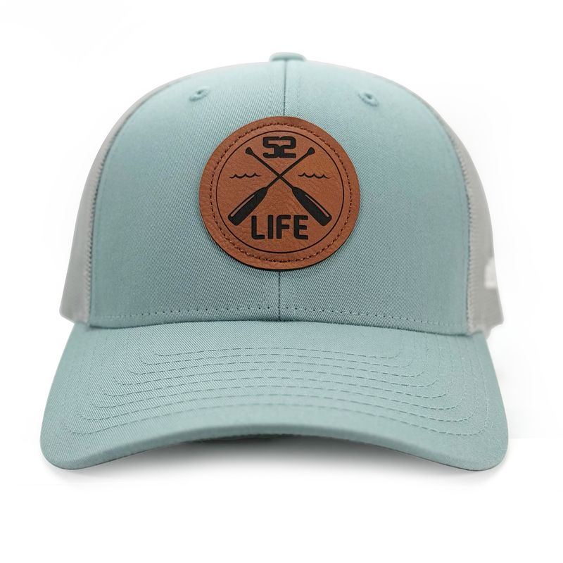 52 Life Smoke Aluminum Paddle Hat Snap Back
