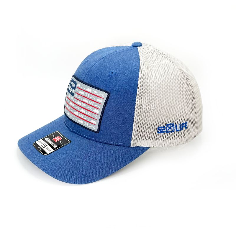 52 Life Brand Hat, Cool hat, Awesome hat, Best fitting hat, Most comfortable hat, Break Free, Flag Hat Americana, 4th of July