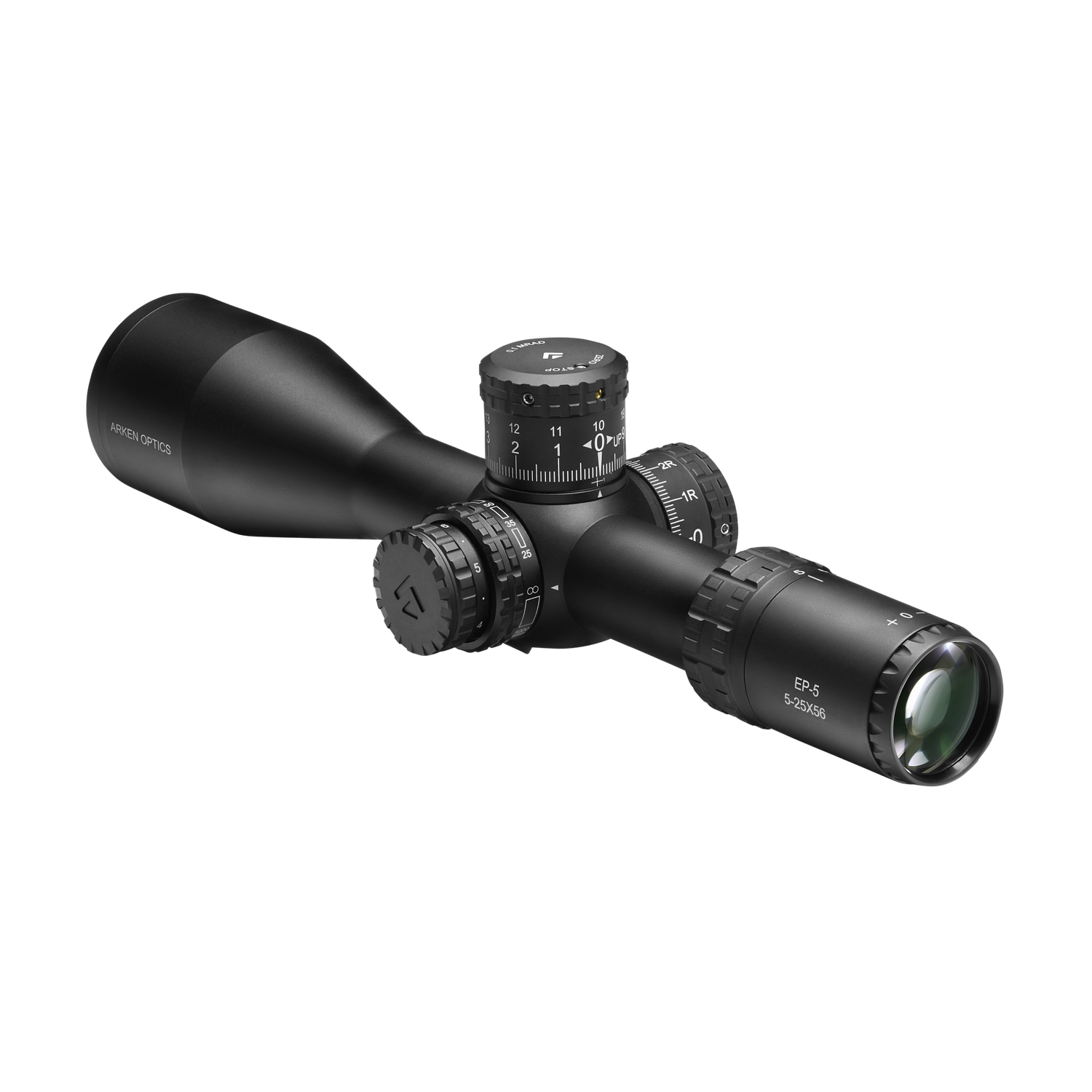 Arken Optics EP-5  Series FFP Illuminated VPR - Zero Stop - 34mm Tube
