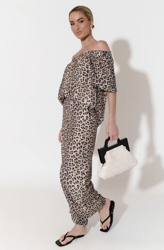 Harper Leopard Print Pant