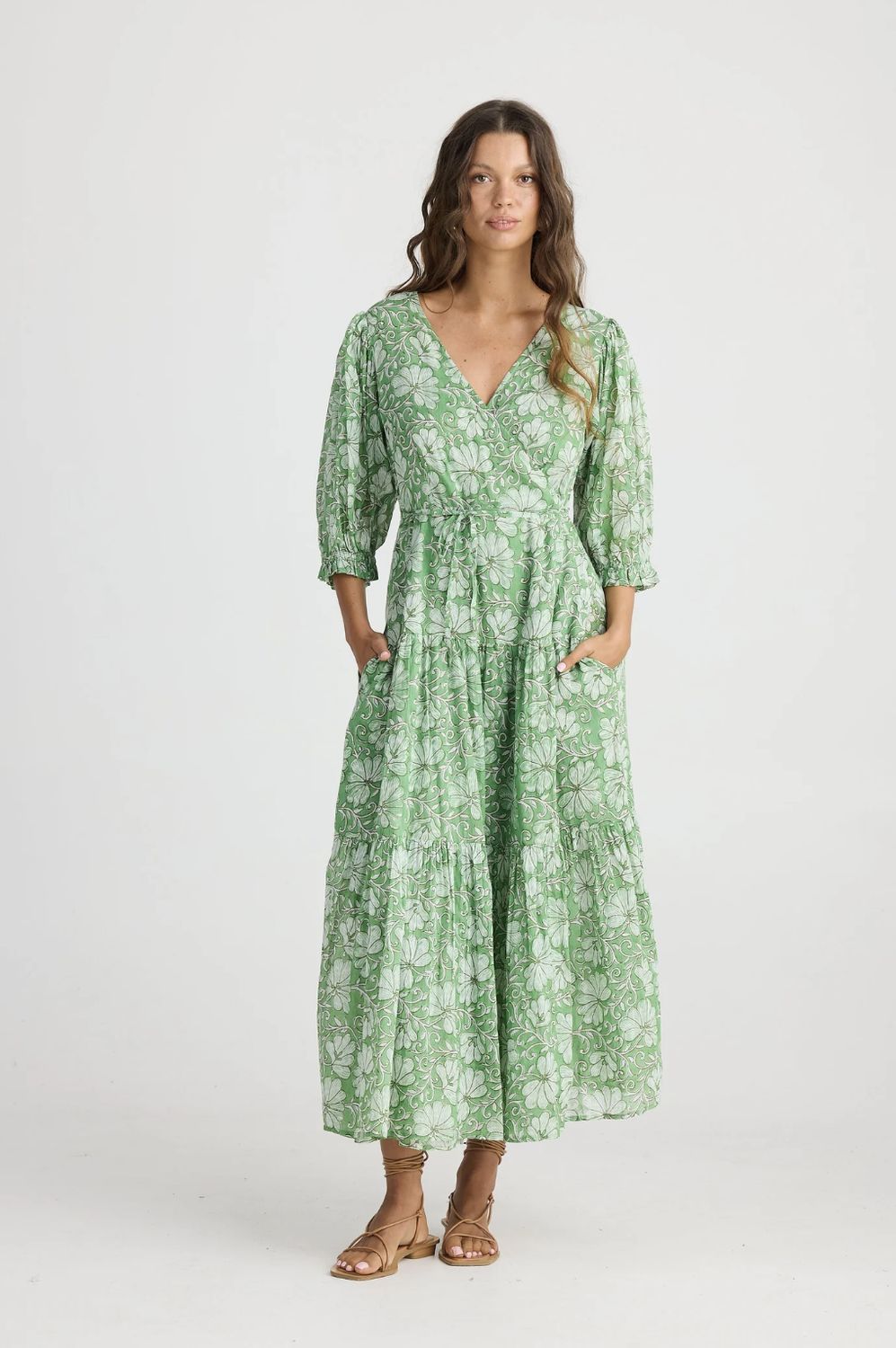 Tara Wrap Dress, Size: Small