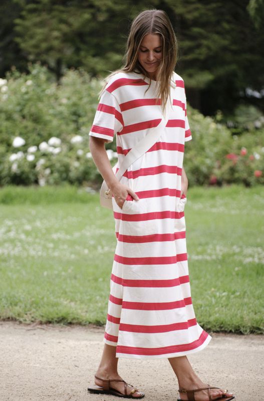 Midi Terry Dress