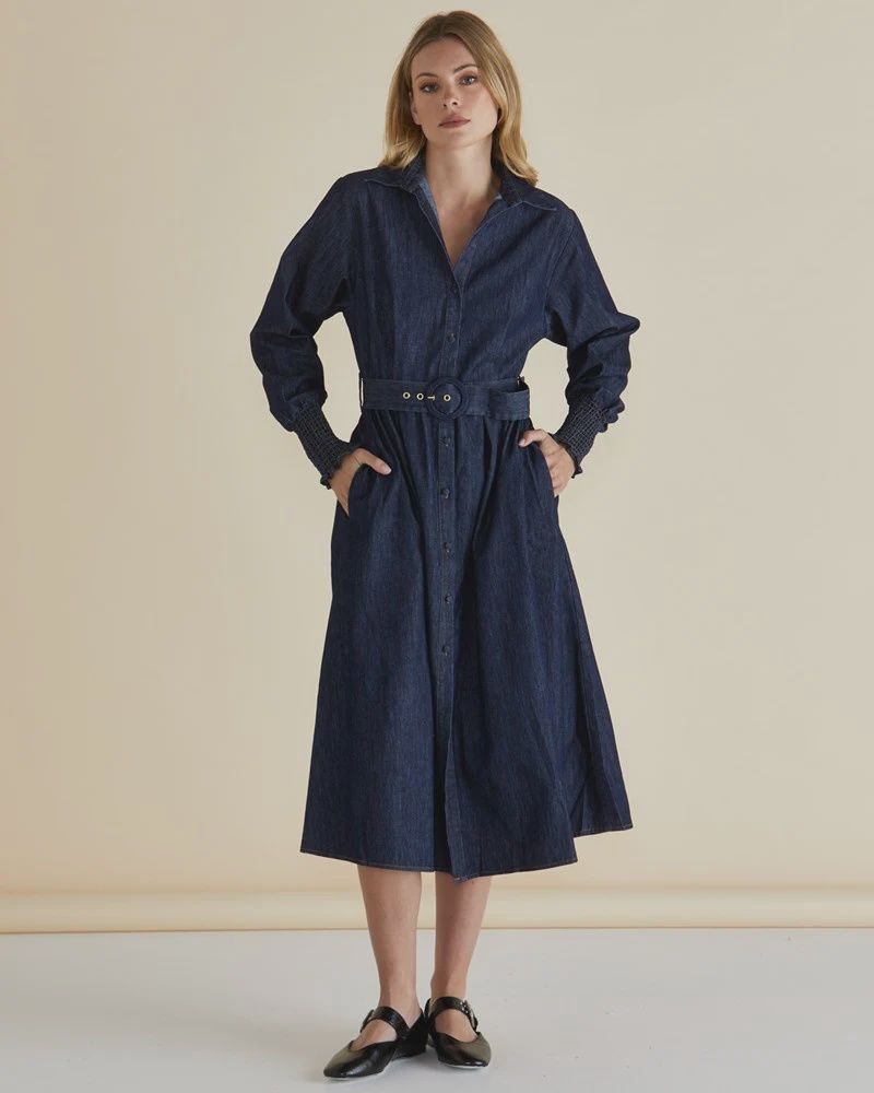 Denmark Denim Dress, Size: 12