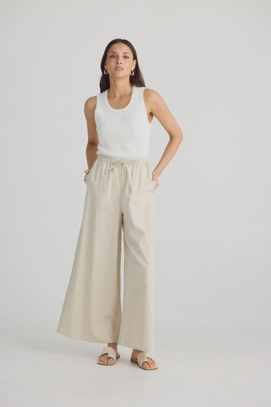 Lana Linen Pant