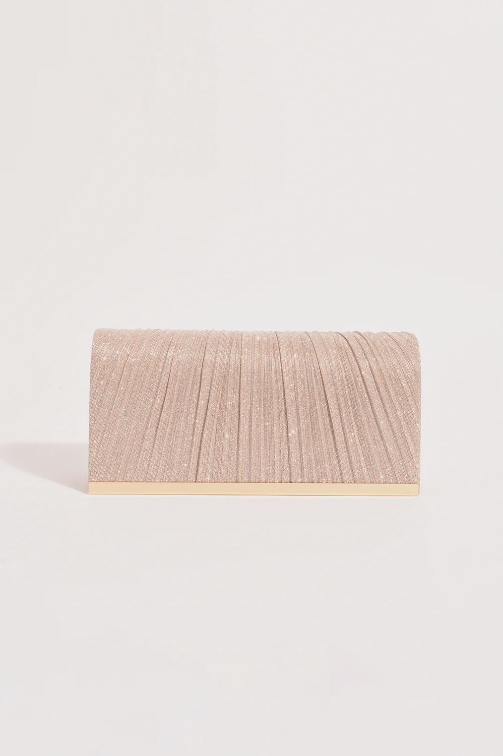 Linnie Pleat Fold Over Clutch