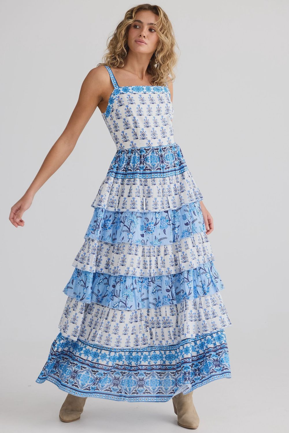 Paloma Dress - Blueberry Fields, Size: X Small