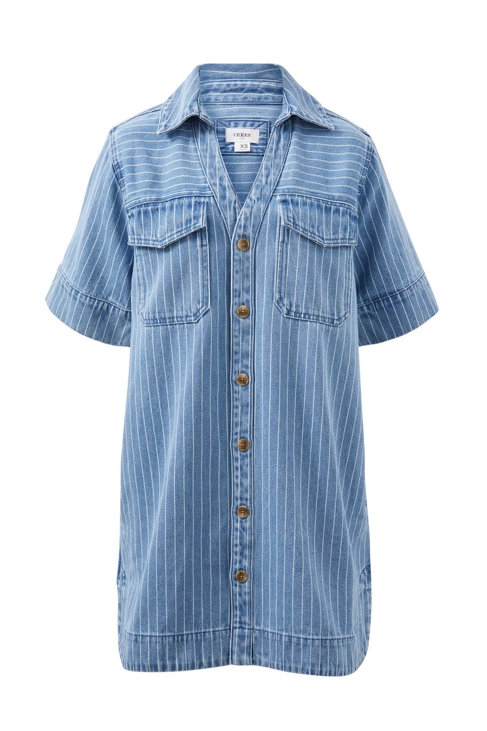 Sammy Relaxed Shirt Dress, Size: X Small