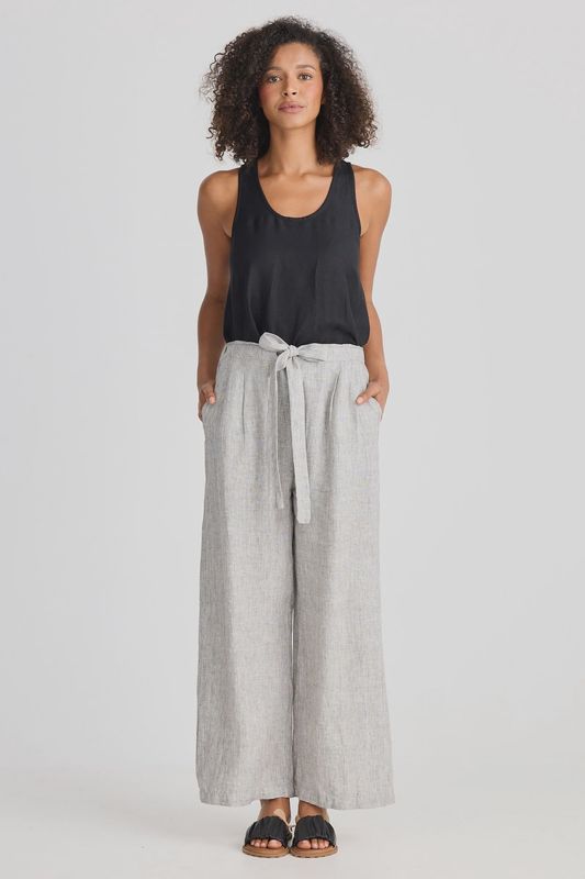 Dickens Pants - Charcoal Fleck