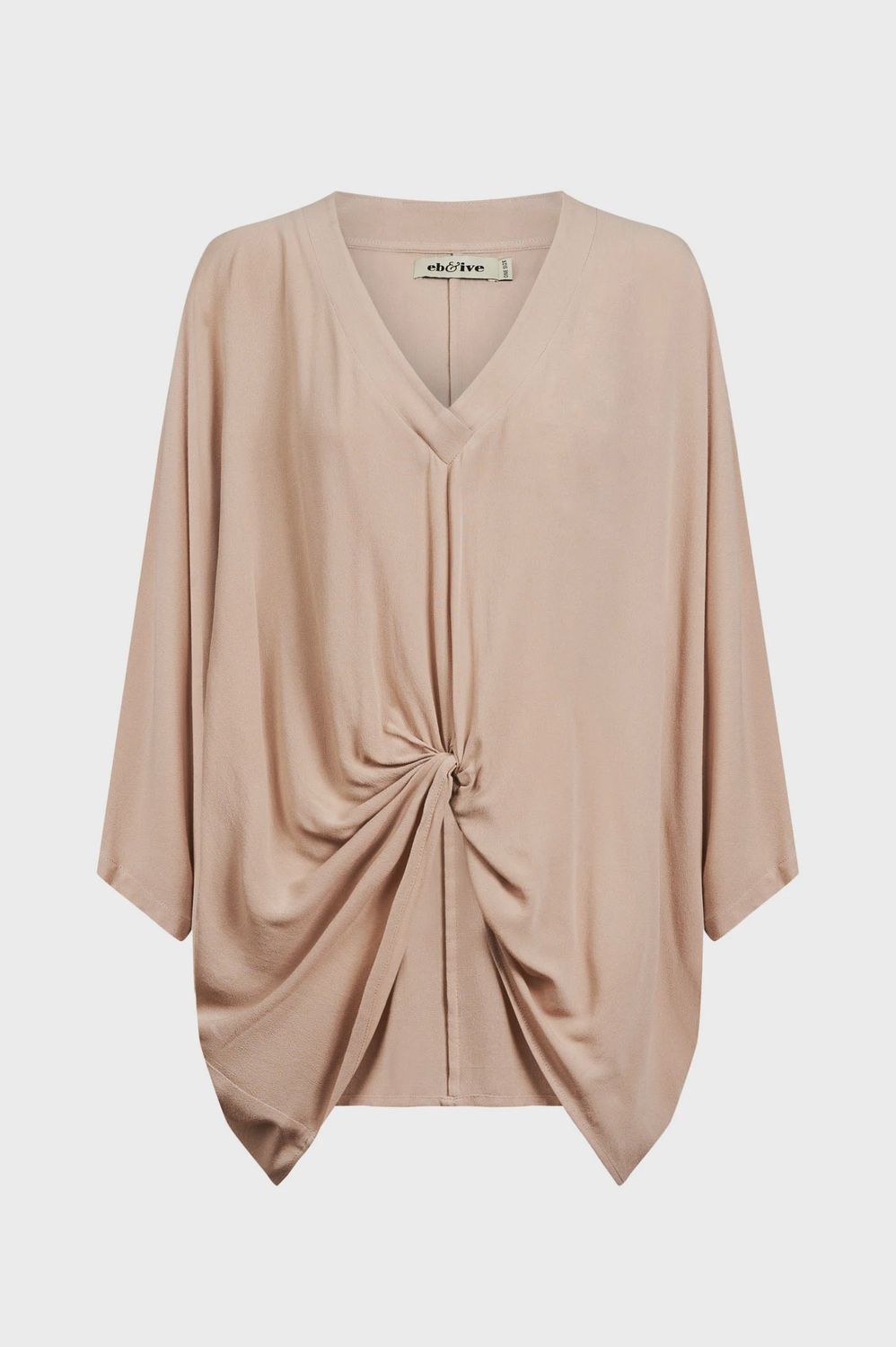Alegria Twist Top - Stone, Size: One Size