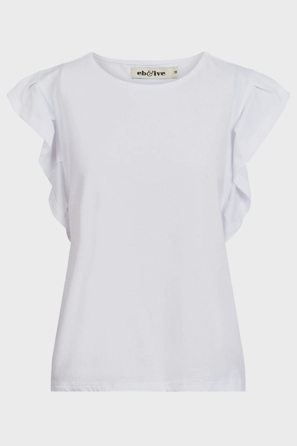 Francia Frill Tank - White, Size: Small