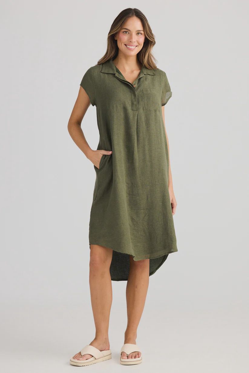 Ahoy Tunic - Olive, Size: X Small