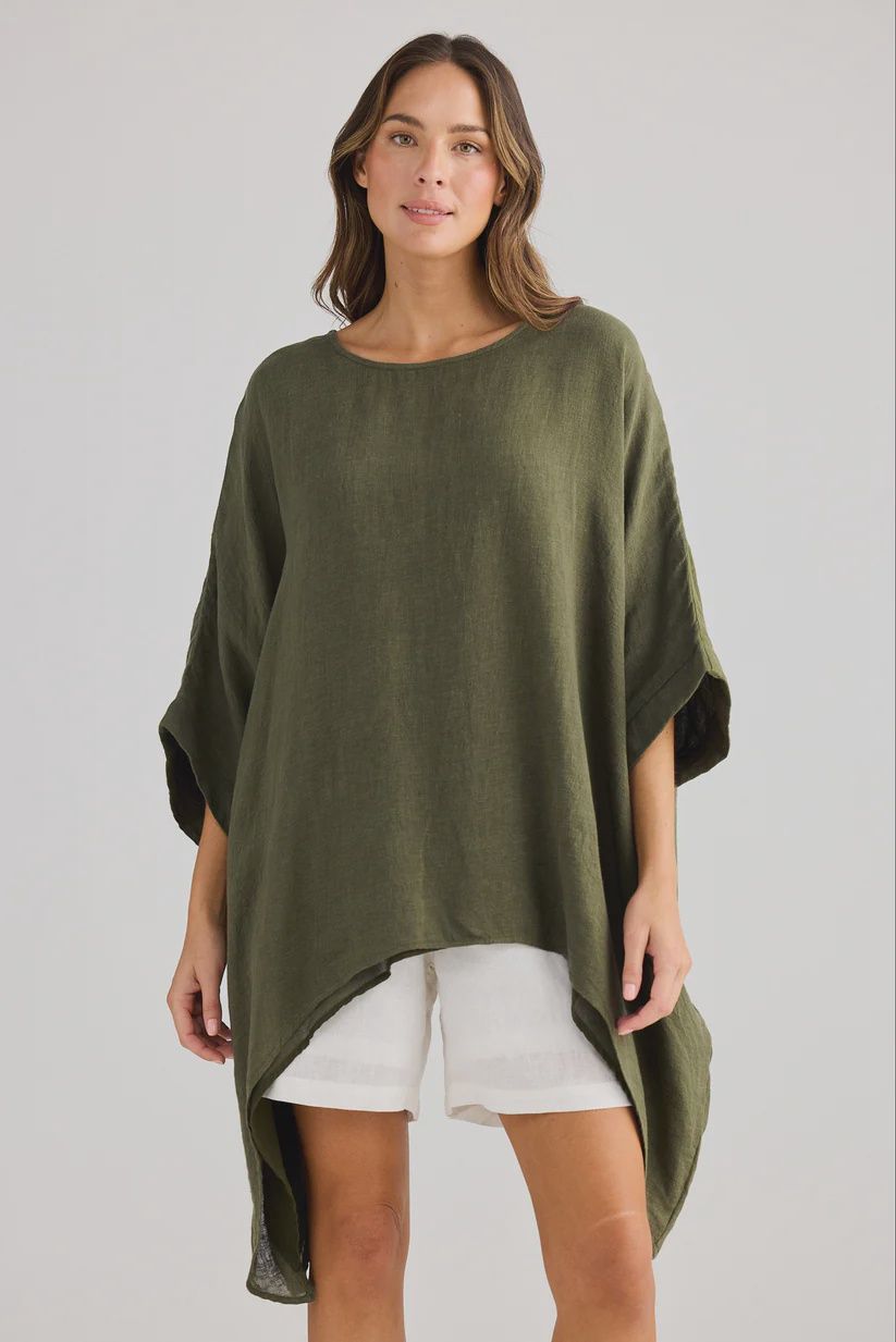 Hideaway Top - Olive, Size: One Size