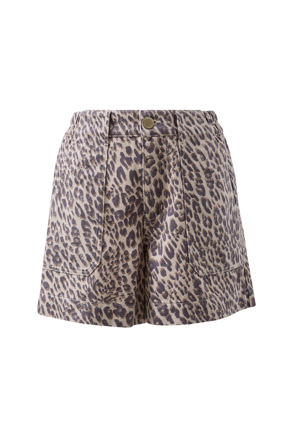 Weekender Short - Leopard, Size: Small
