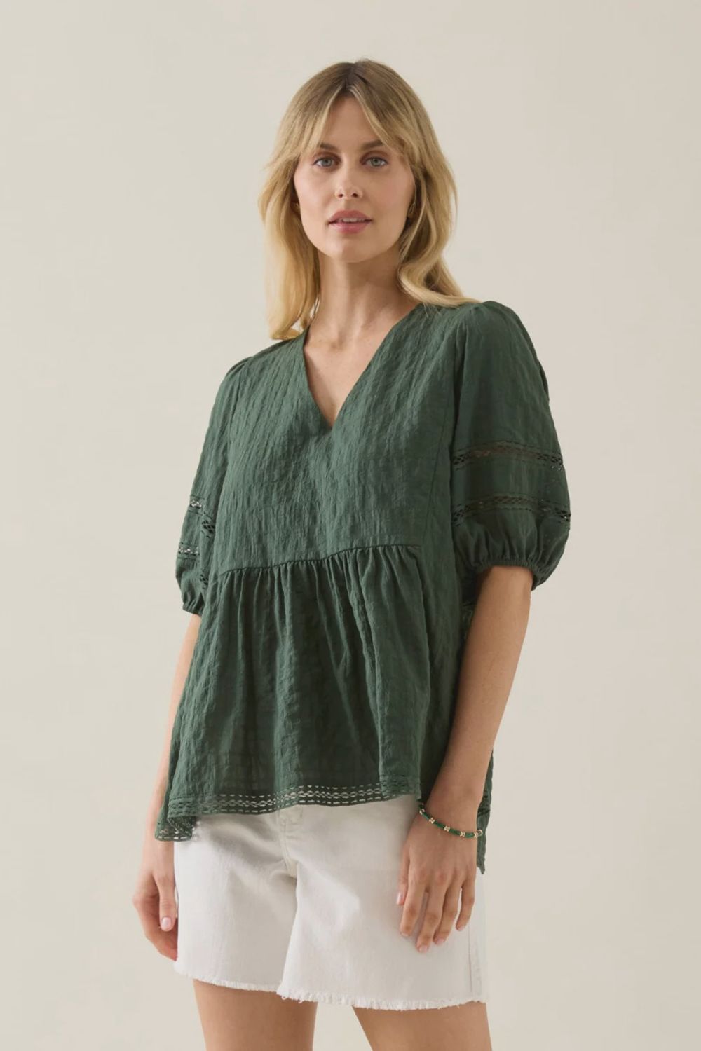 Esther Tie Top - Myrtle