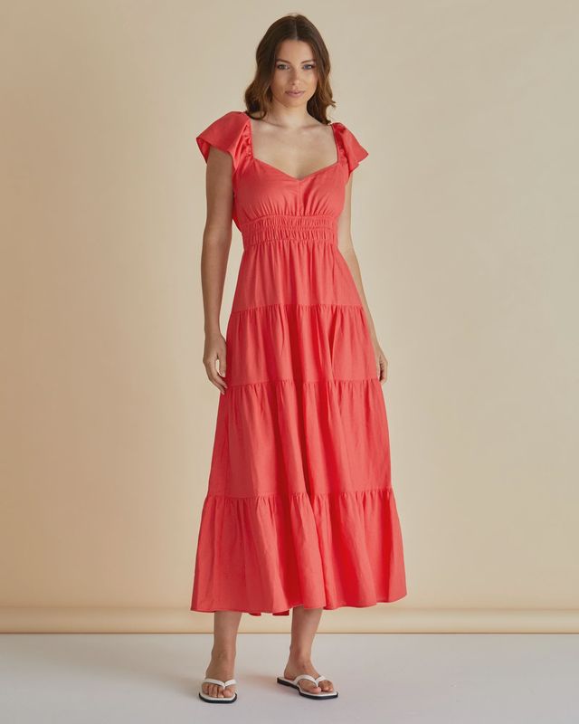 Sadie Dress - Red