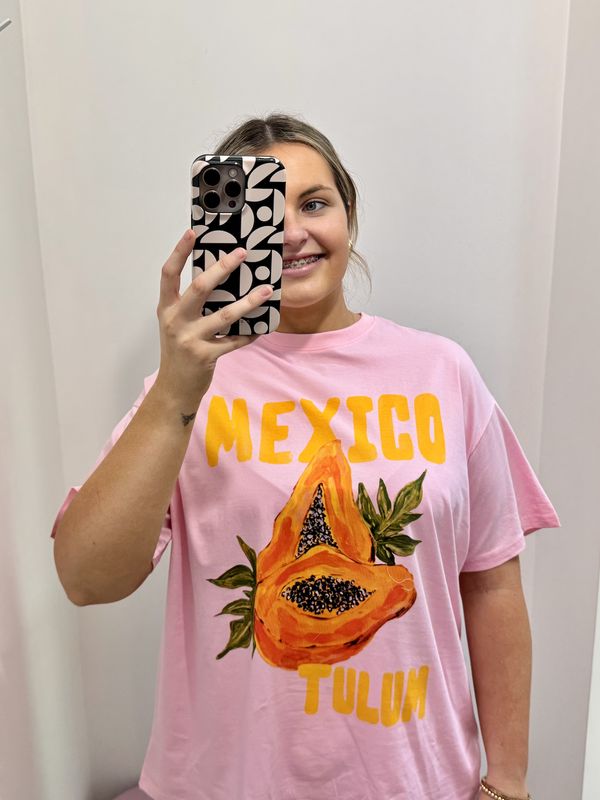 Pink Mexico Papaya T-Shirt