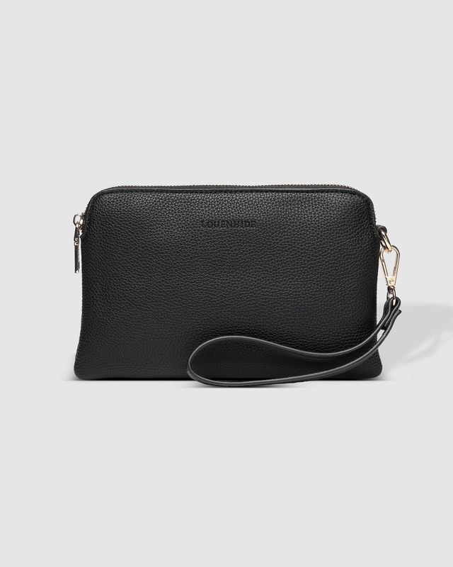Poppy Clutch - Black