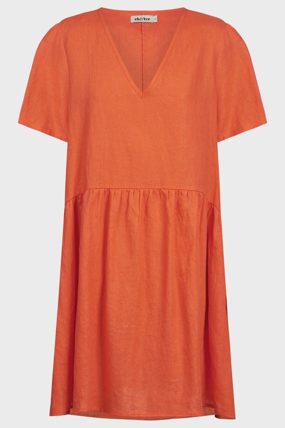 Miramar Midi Dress - Coral, Size: Small