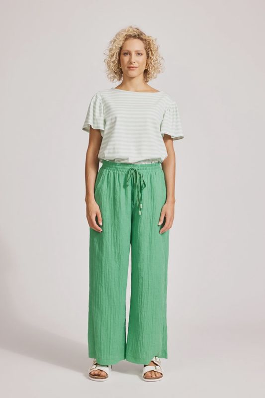 Orsula Crop Pant - Jade