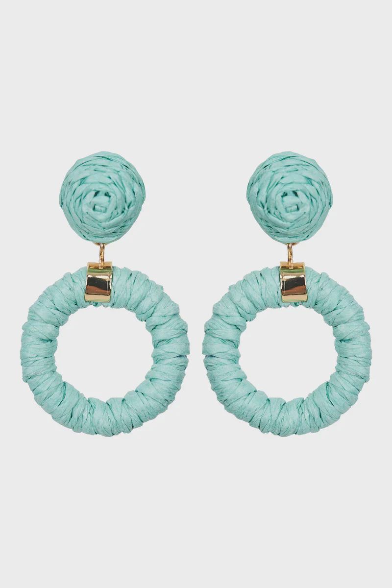 Sojourn Round Earring, Colour: Coast