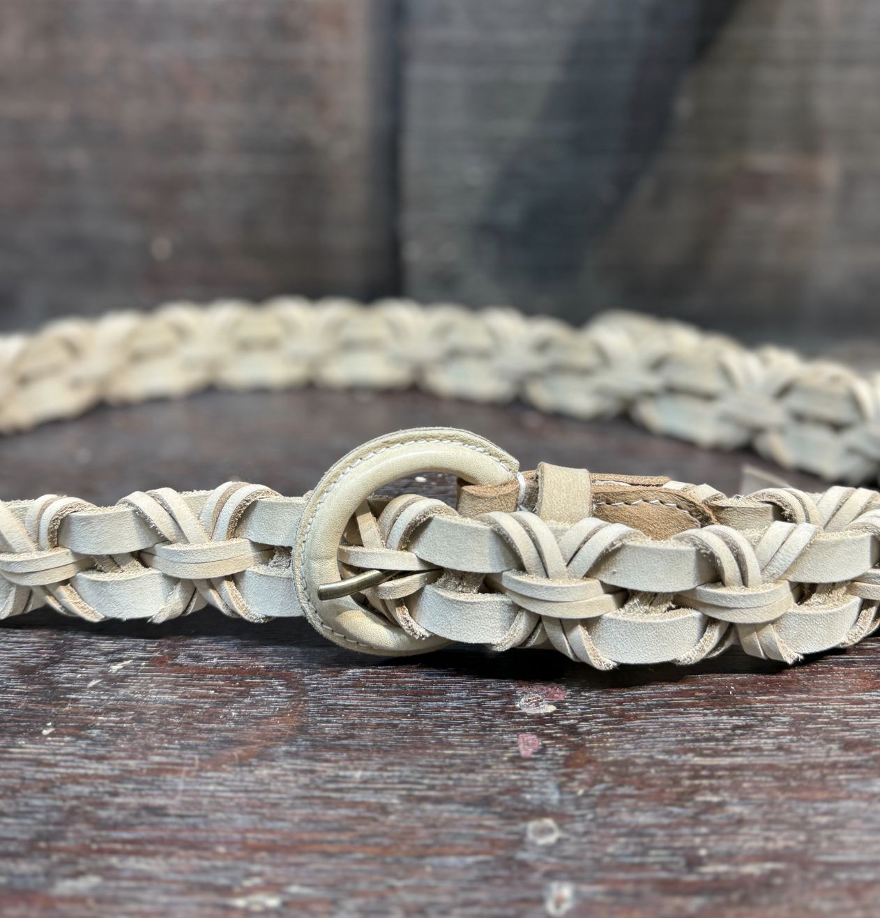 Marley Belt, Colour: Stone, Size: M/L