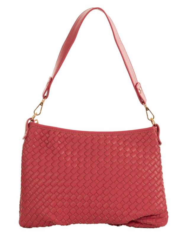 Dana Woven Shoulder Bag