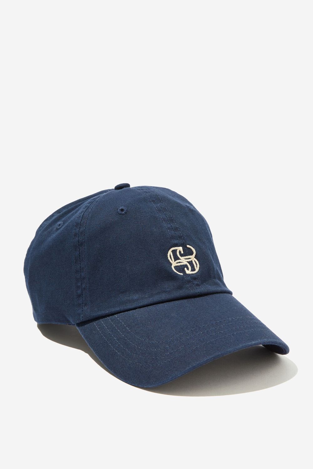 Ceres Monogram Cap, Colour: Navy