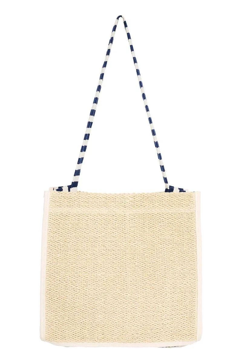 Artemis Shopper Bag, Colour: Indigo Stripe