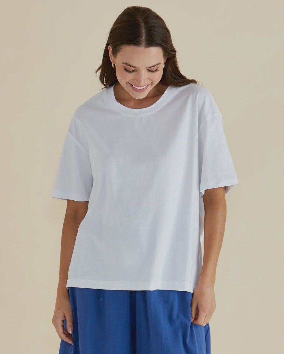 Relax Boxy Tee, Size: 16