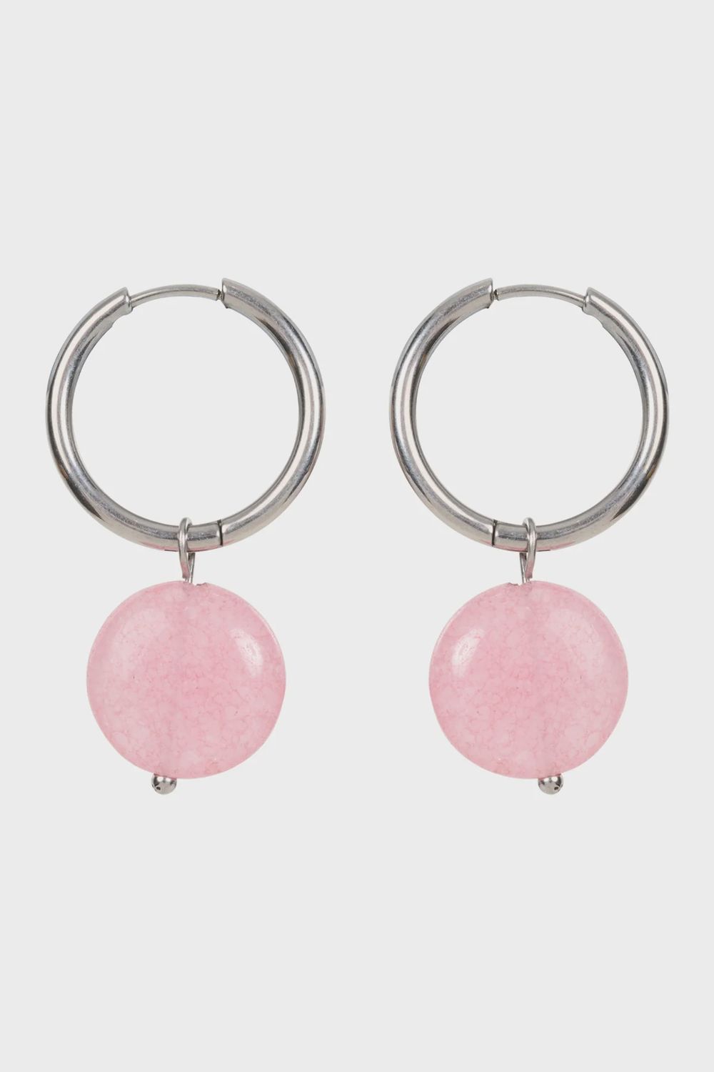 Esther Charm Earring, Colour: Pink