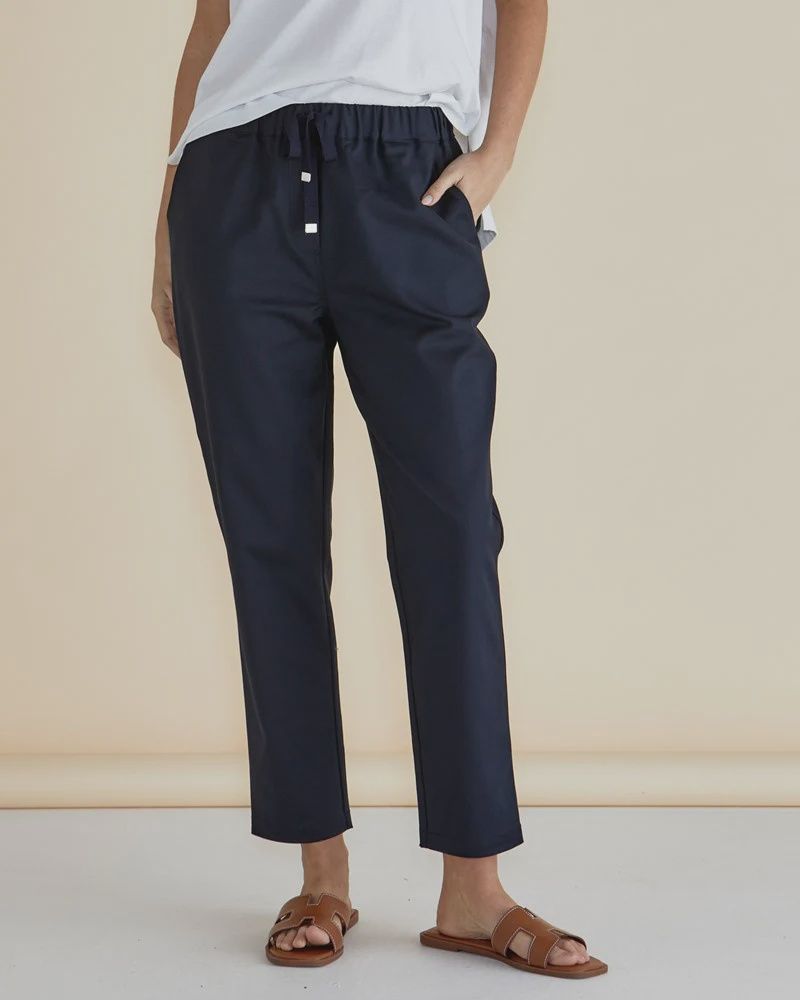 Kenzie Jogger - Navy, Size: 8