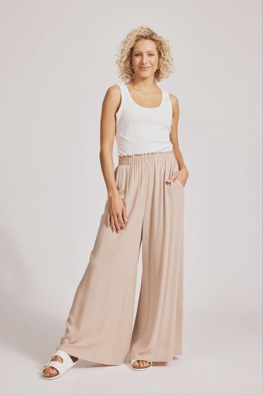 Alegria Palazzo Pant - Stone