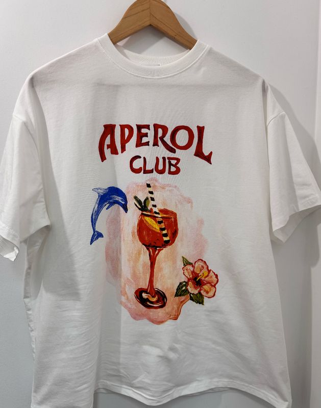 White Aperol Club T-Shirt