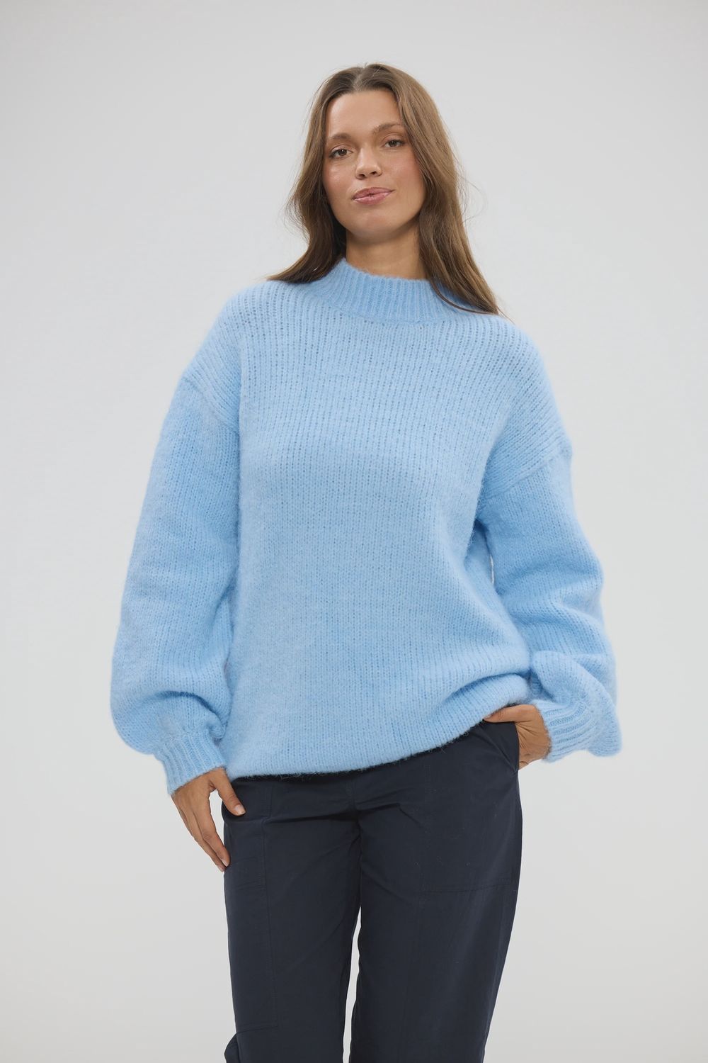 Island Knit - Sky Blue, Size: S/M