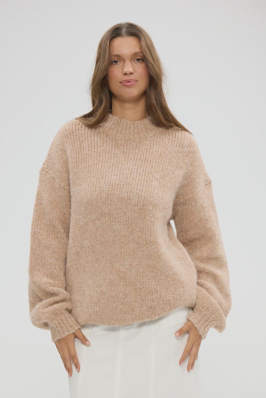 Island Knit - Oatmeal, Size: S/M