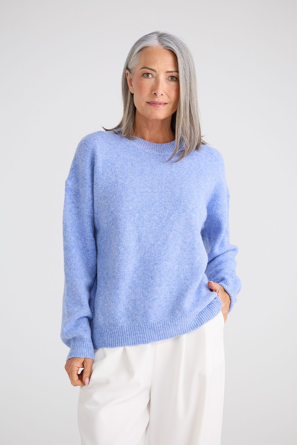 Glimmer Knit - Blue Marle, Size: S/M