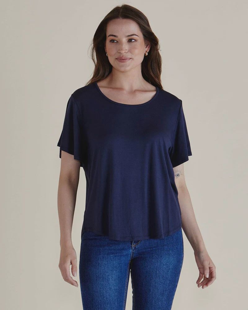 Everleigh Bamboo Tee, Size: 14