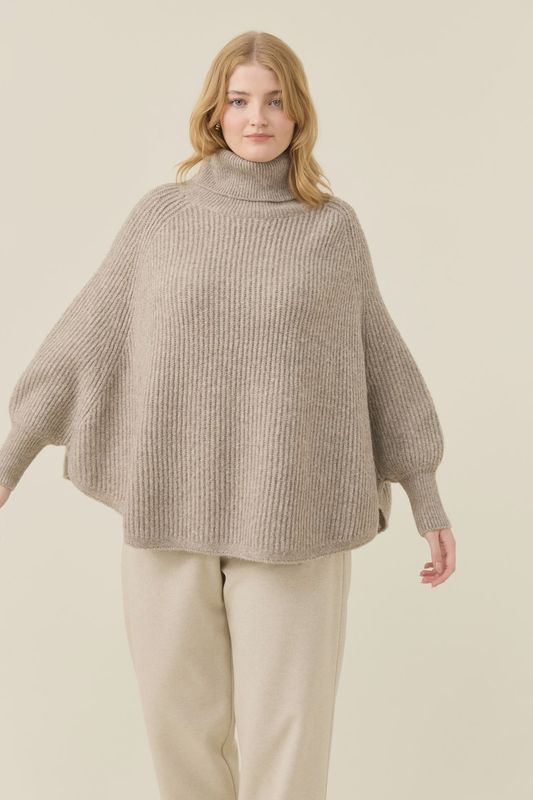 Miru Poncho - Stone