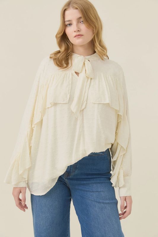 Della Blouse - Ivory