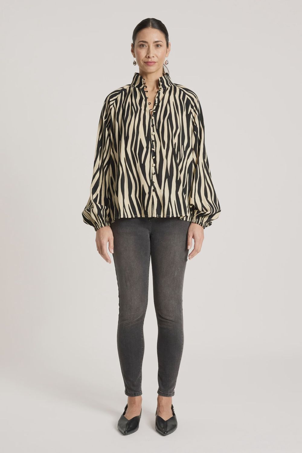 Bajau Button Shirt - Savanna, Size: Small