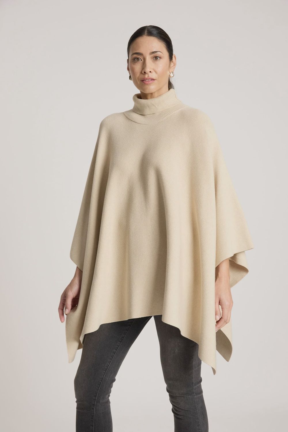 Samira Poncho - Bisque, Size: One Size